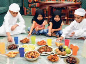Meaningful ramadan for kids iftar together