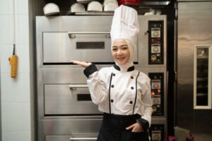 Proper uniform for chef